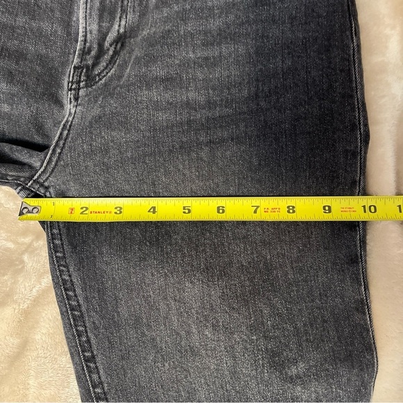 Reformation Jeans Size 28 Gibson Wash Charcoal Gray High Rise Stretch - Picture 10 of 11